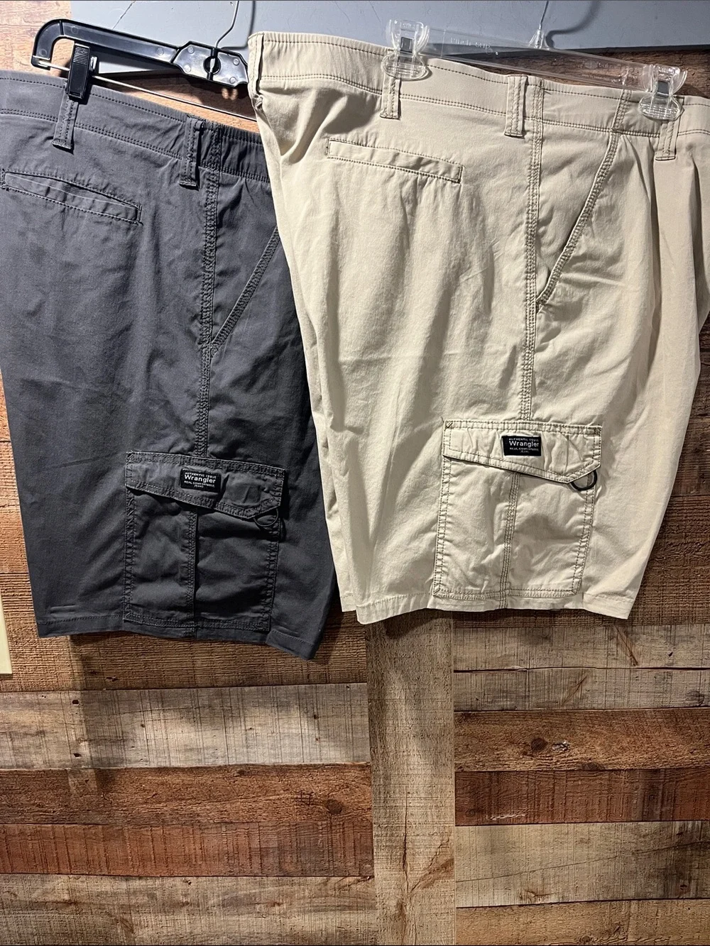 Wrangler Men's Cargo Shorts bundle waist 42